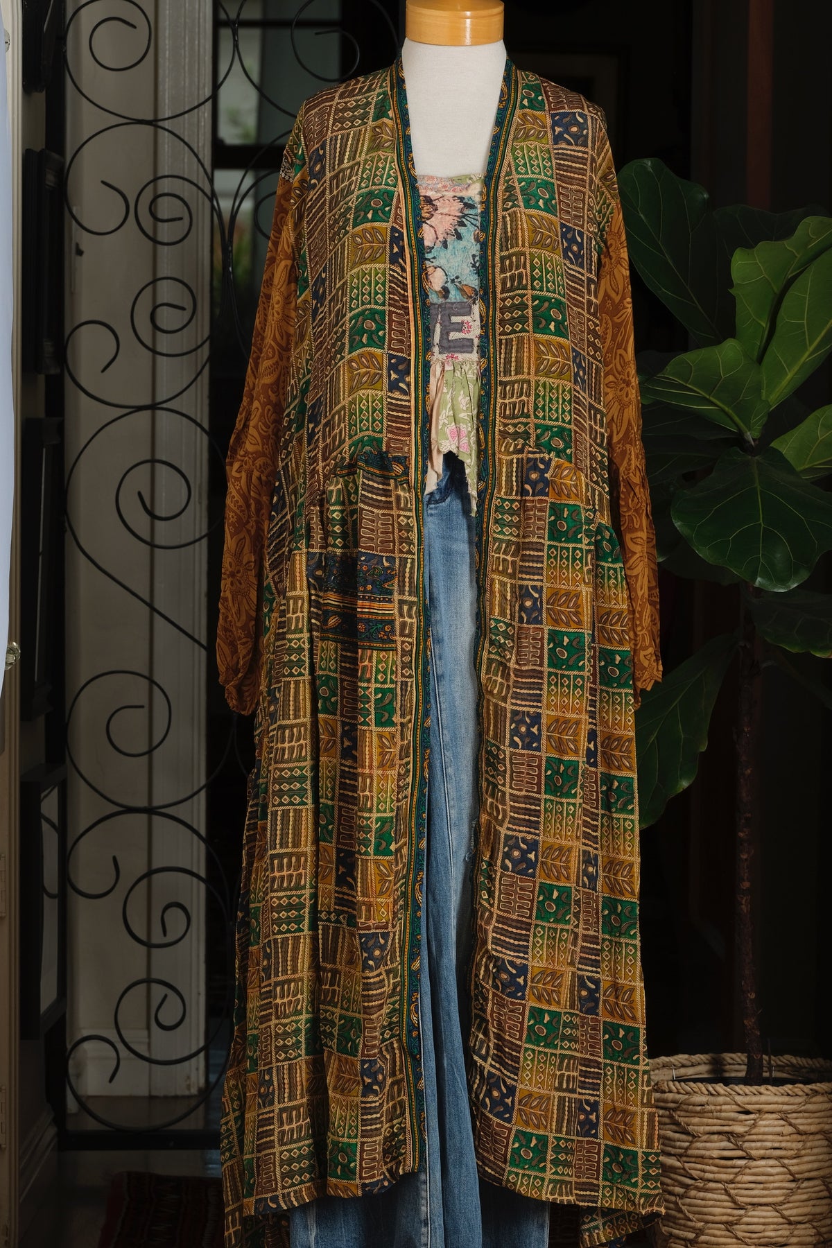 Evermore Duster in Fall Marigold