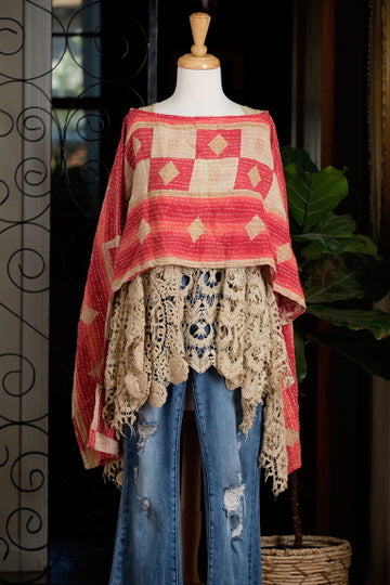 Crop Top in Ombre Diamond