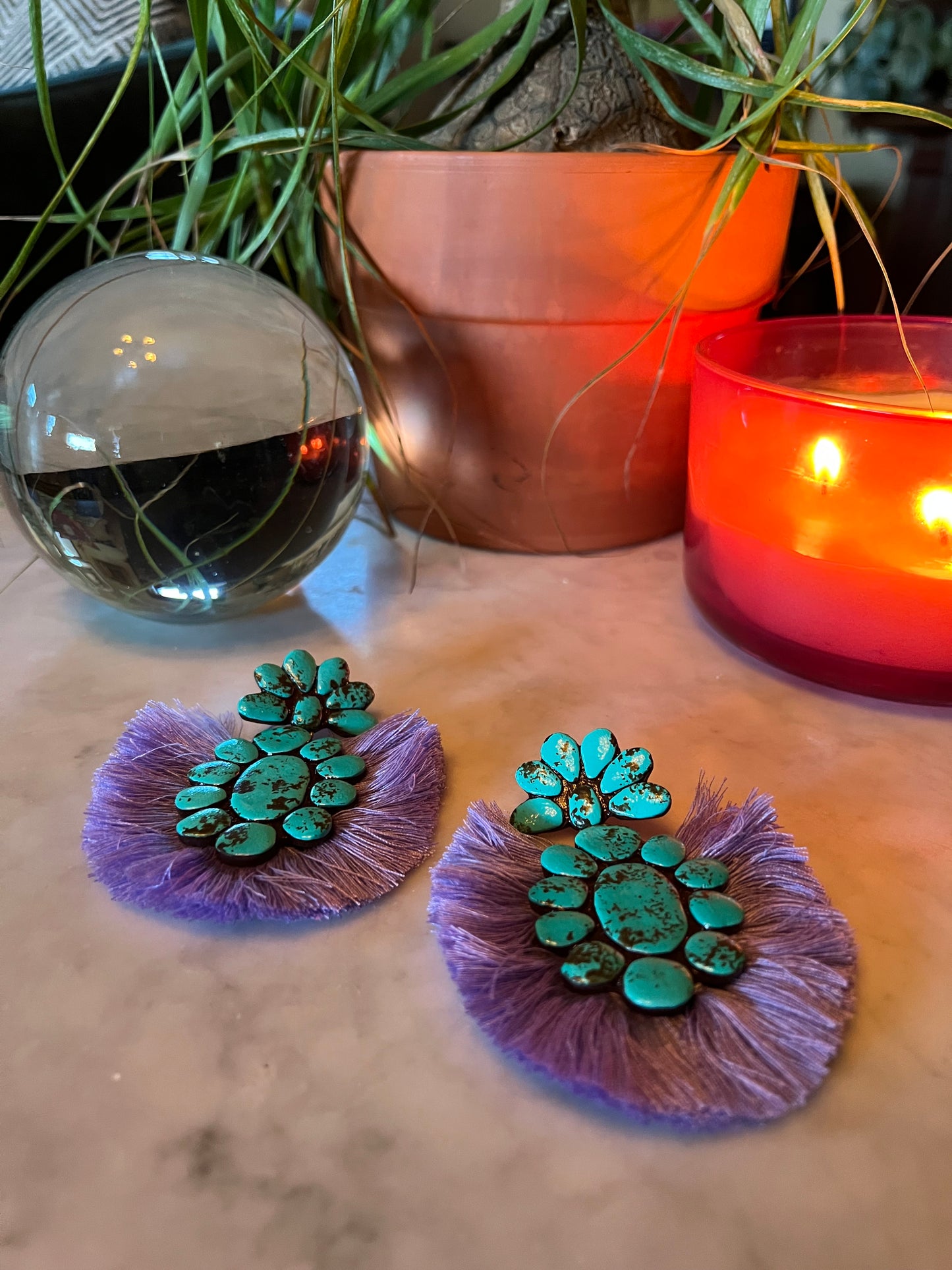 Fandango Lavender Earrings