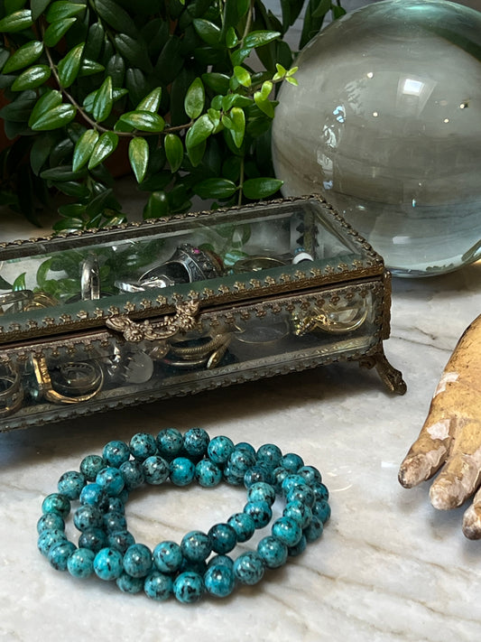 African Turquoise Bracelet
