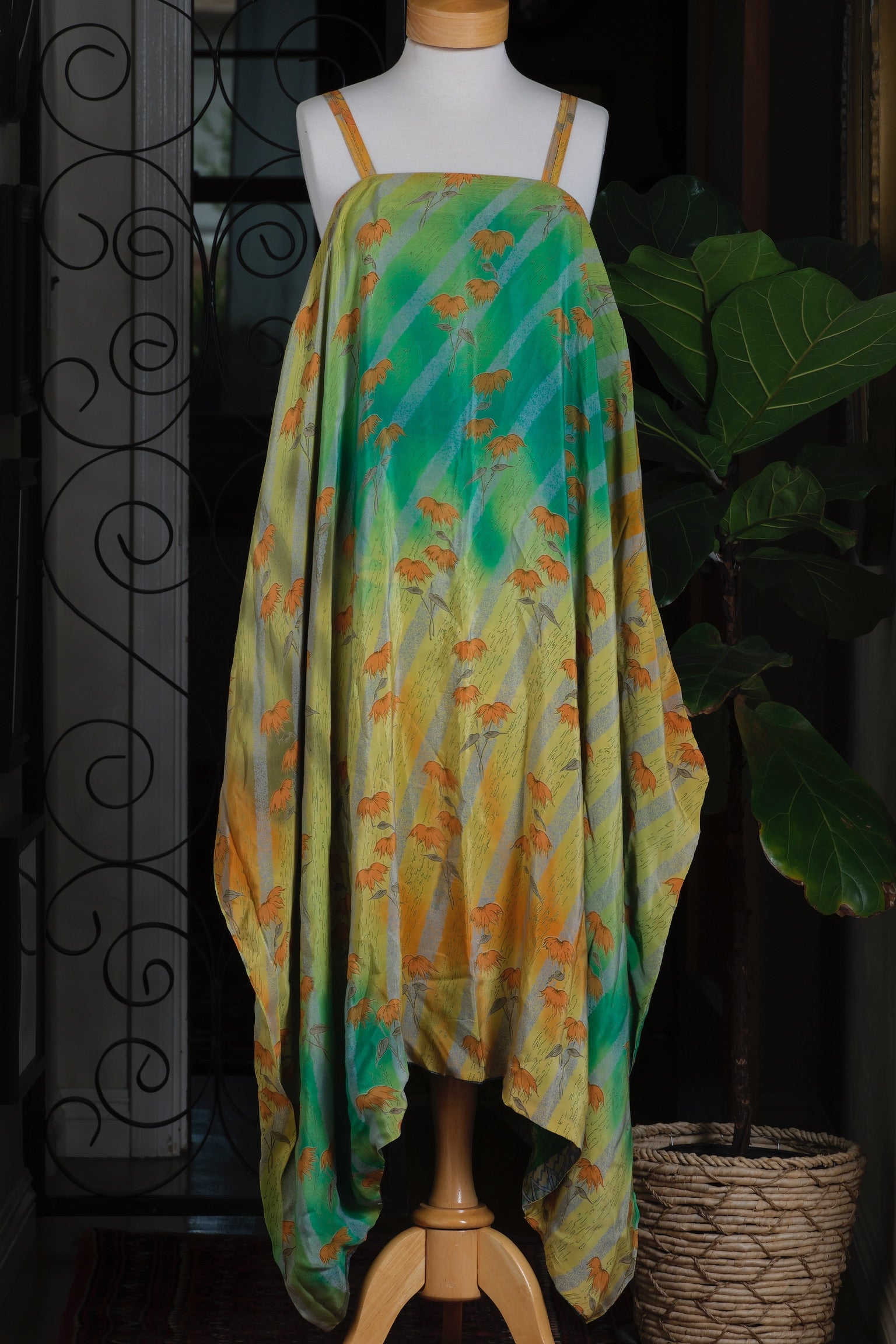 Shine Maxi Dress in Marigold Daisy – Chateau Bel Age Boutique