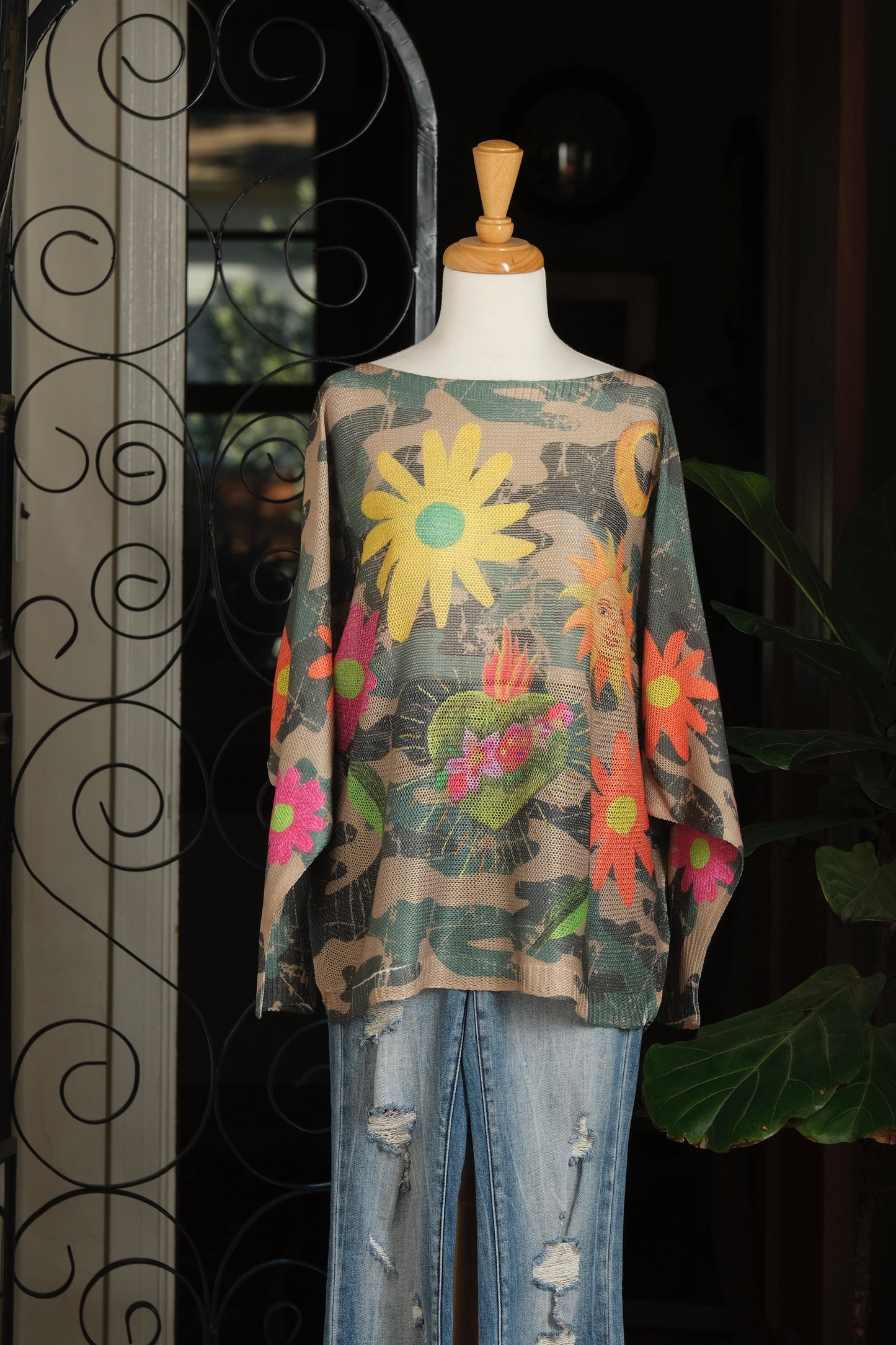 Agave Heart Sweater