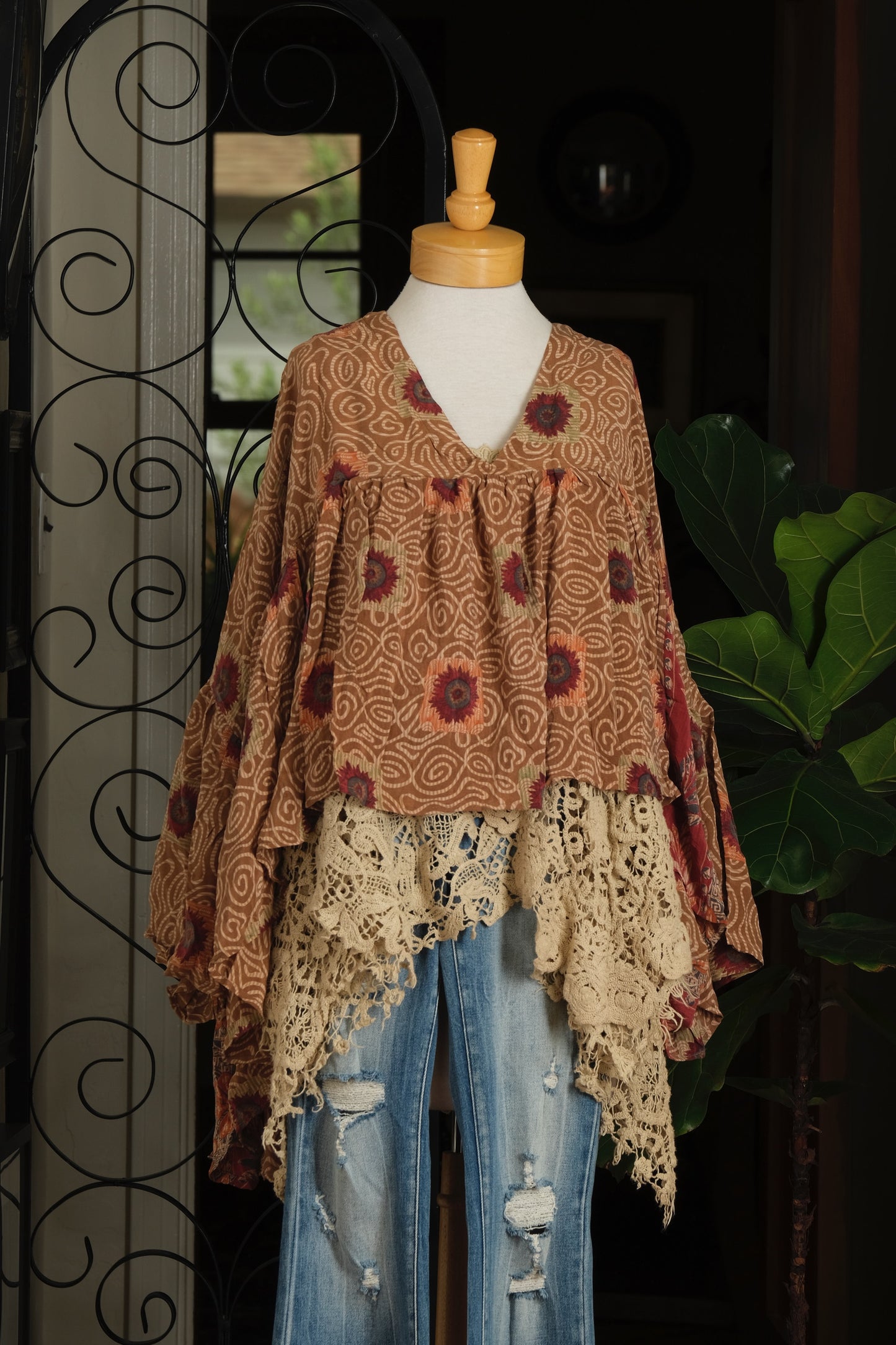 Gold Dust Crop Top in Sunflower