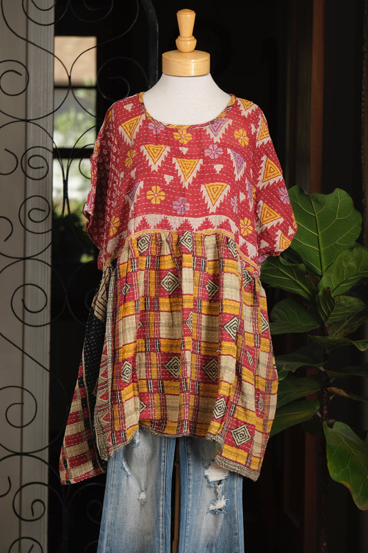 Daydreamer Mini in Red Plaid