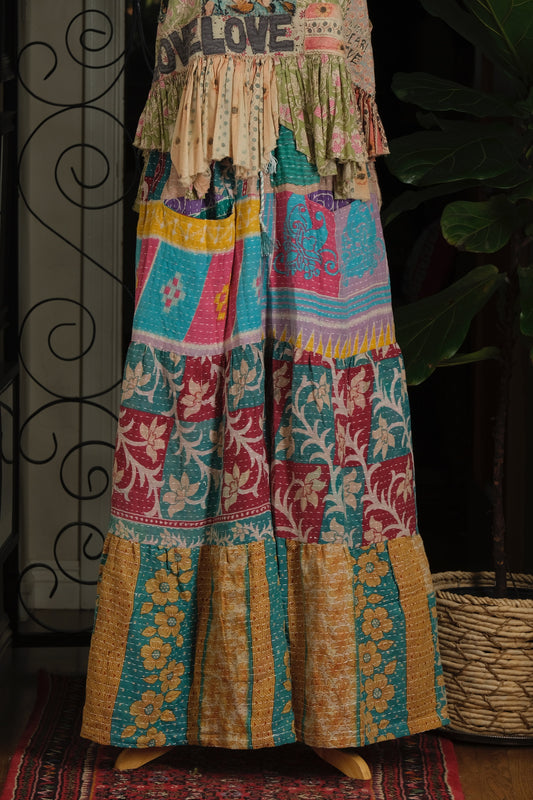 Pocket Pant in Summer Blossom