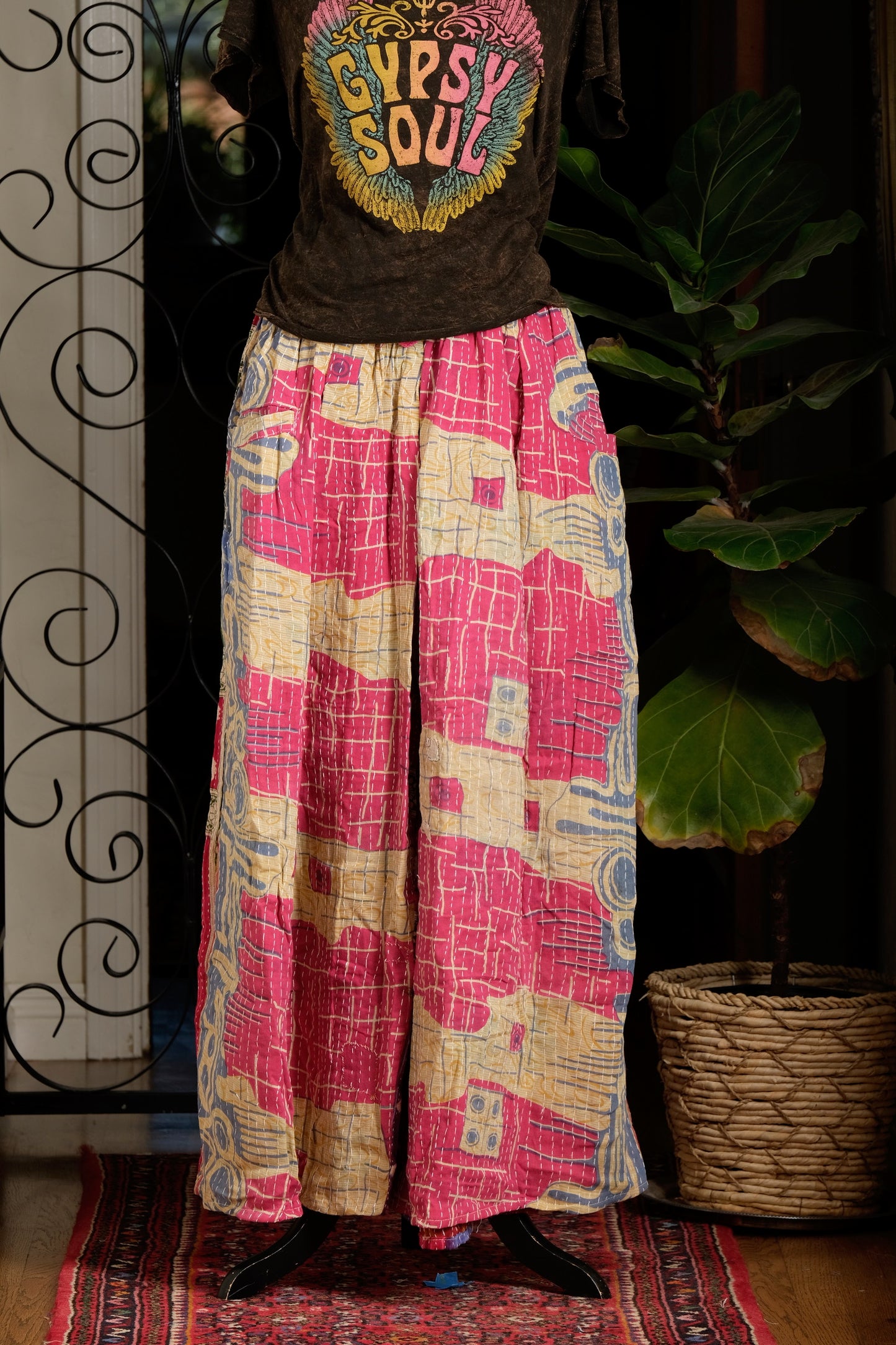 Crossroad Pant in Blue Kissed