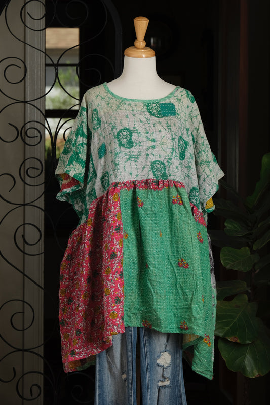Daydreamer Mini in Green Batik