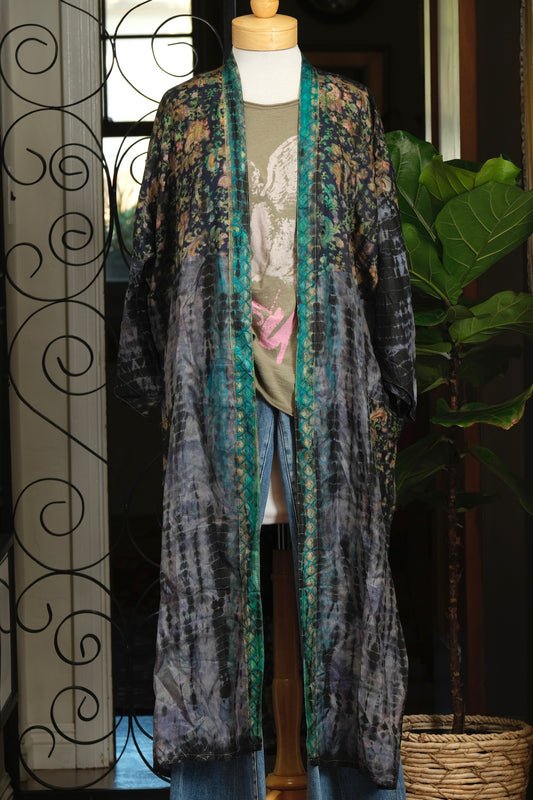 Smoke Duster in Midnight Garden