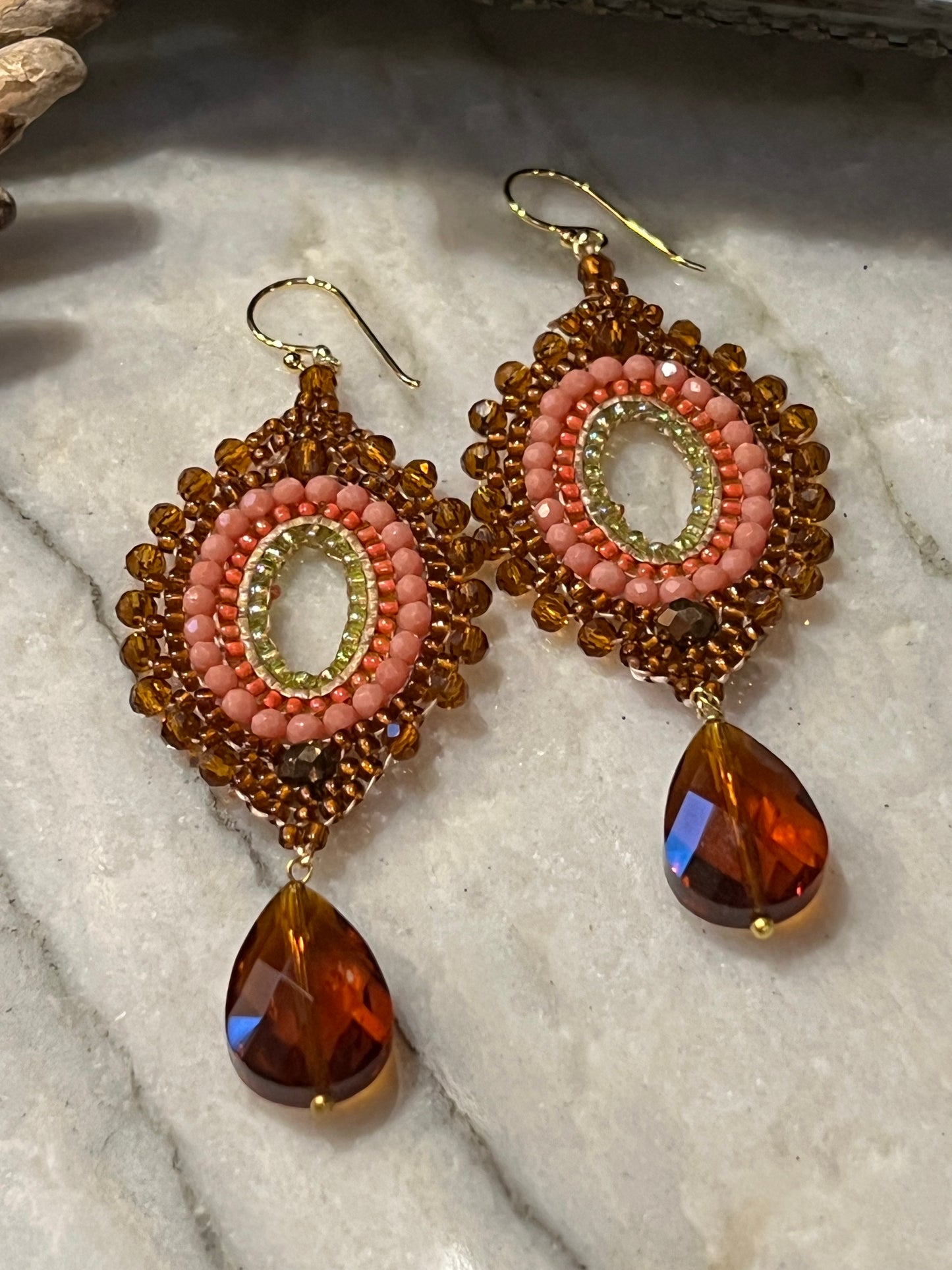 Fortune Earring in Flame – Chateau Bel Age Boutique