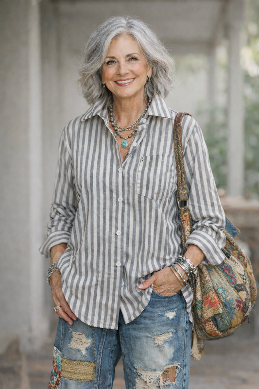 Downtown Stripe Shirt