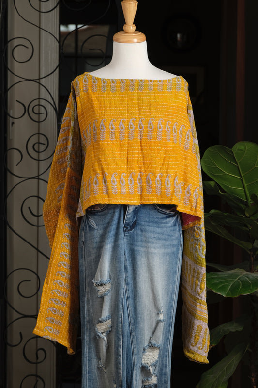 Crop Top in Golden Rule