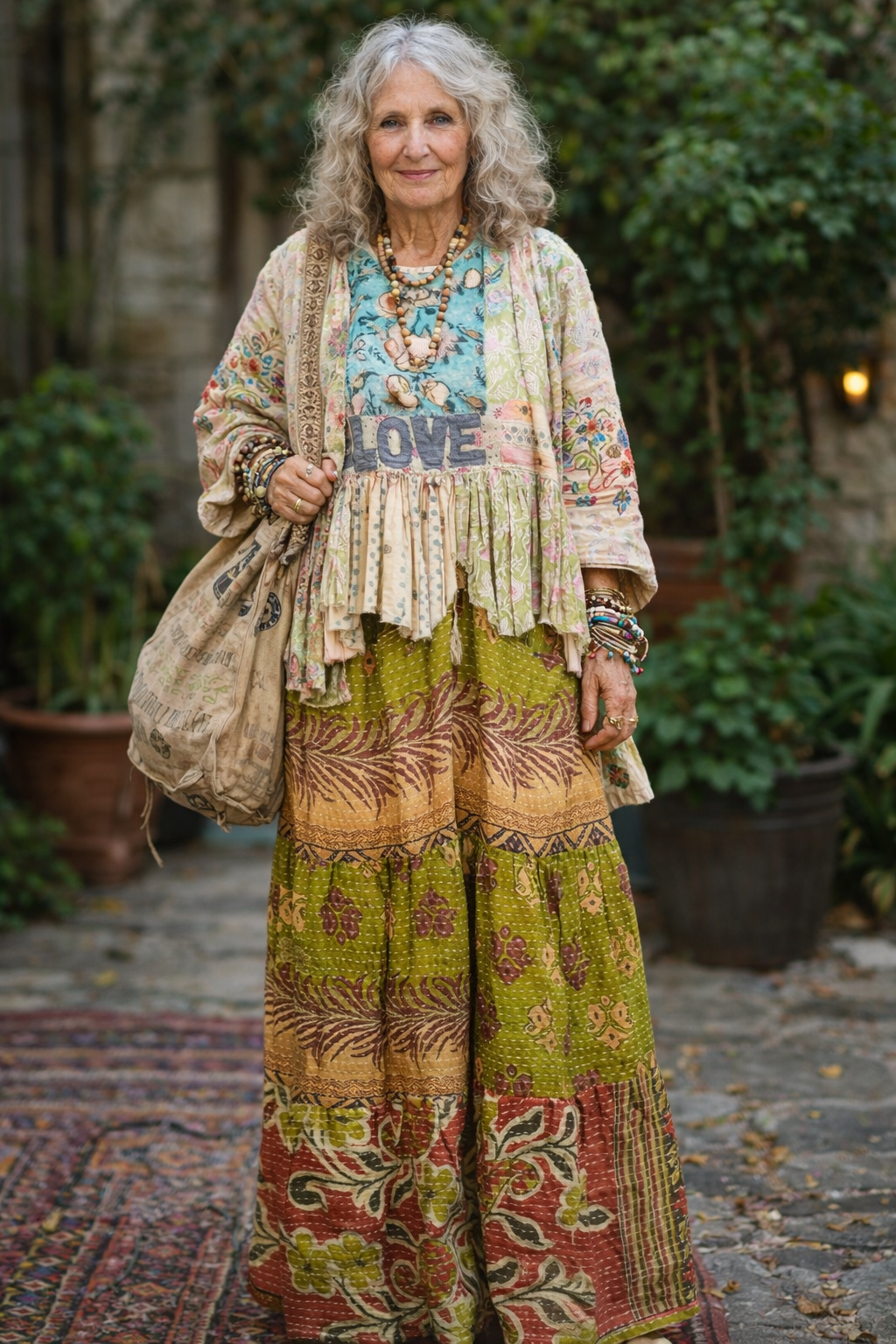 Pocket Pant in Chartreuse Leaf