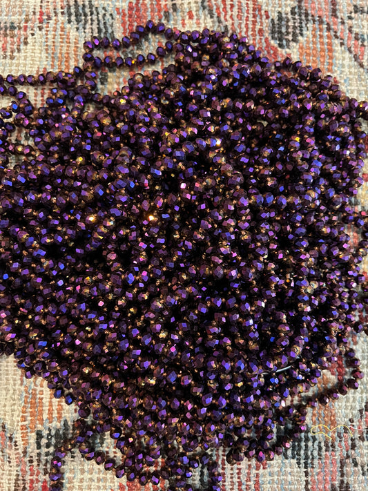 Crystal Strand in Purple Sunset