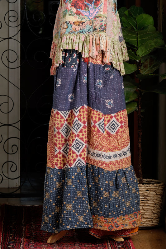 Pocket Pant in Blue Tribe