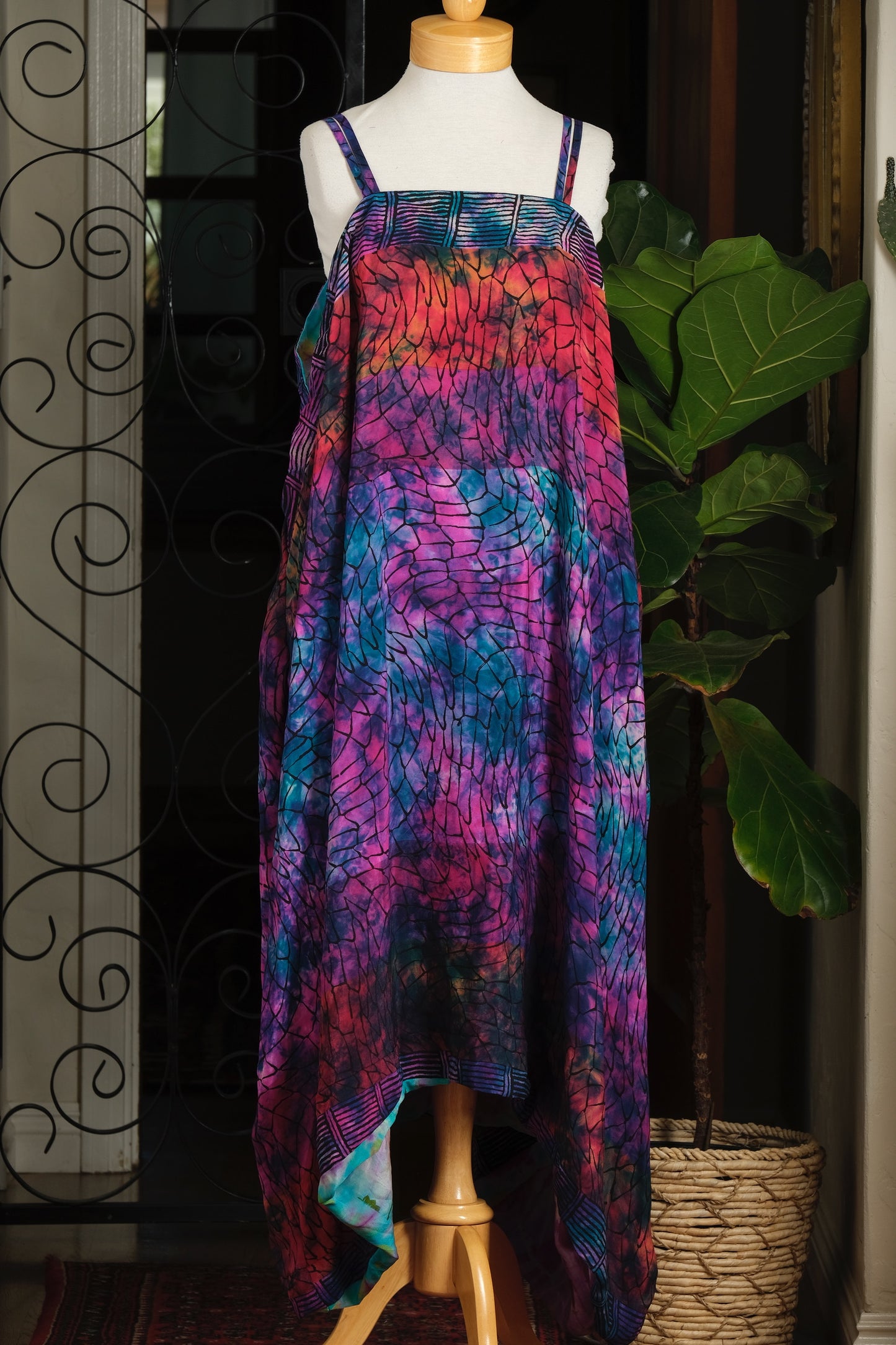 Shine Maxi Dress in Party Dragon