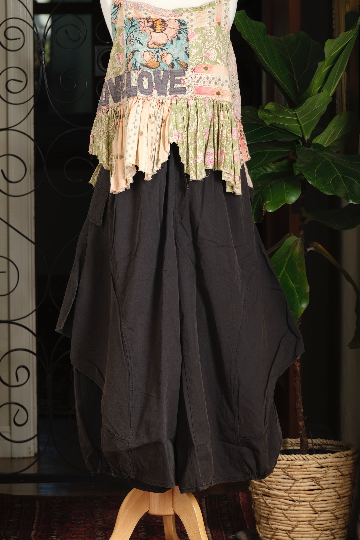 Kyoto Pant in Vintage Black