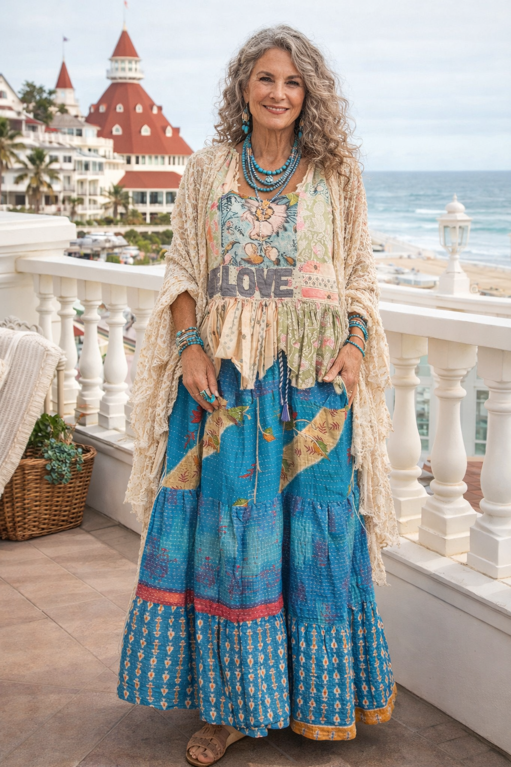 Pocket Pant in Turquoise Wonder