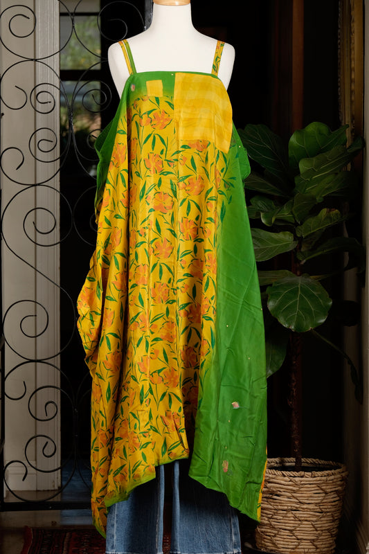 Shine Maxi Dress in Easy Being Green