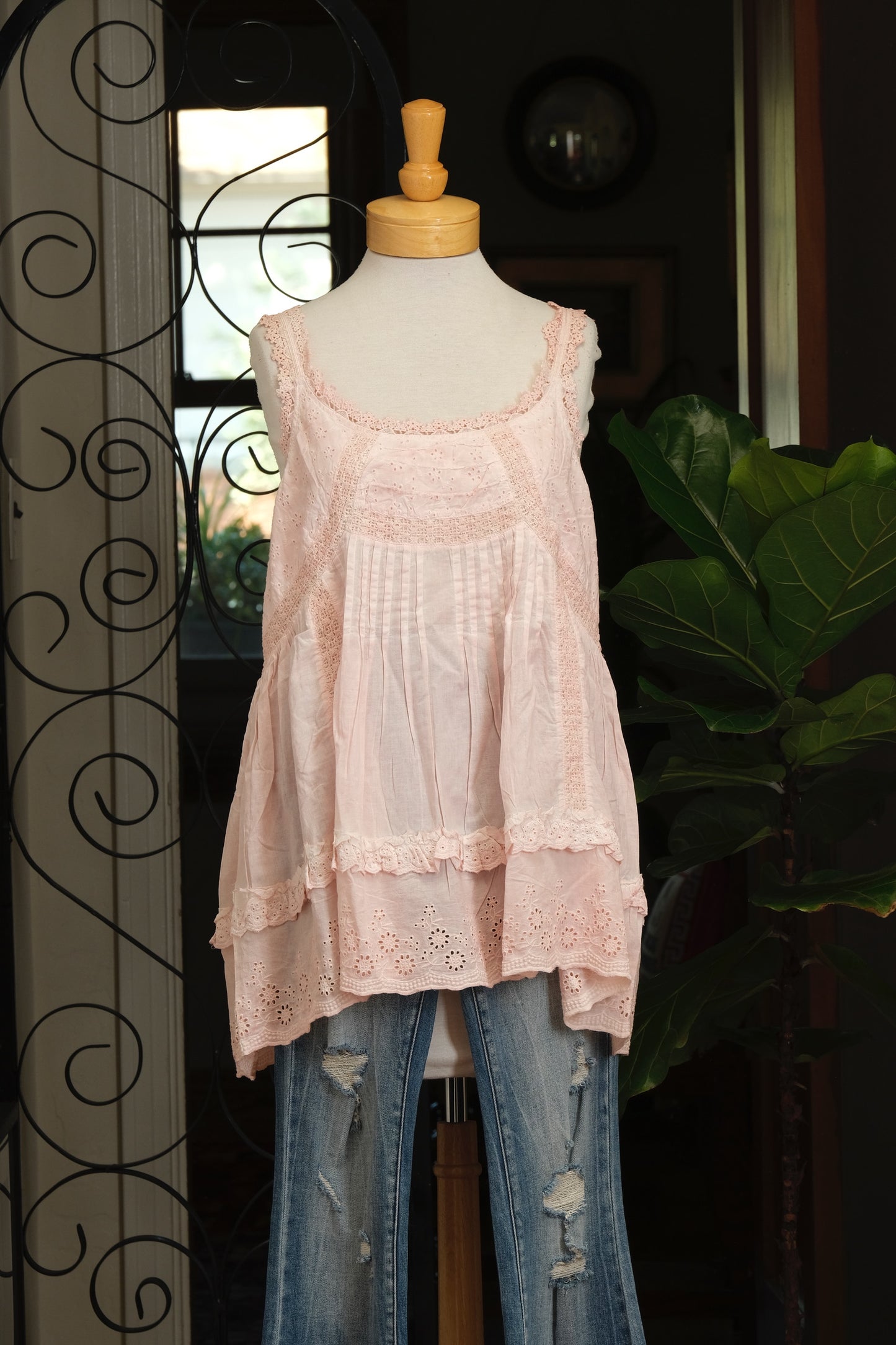 Addison Camisole in Petal Pink