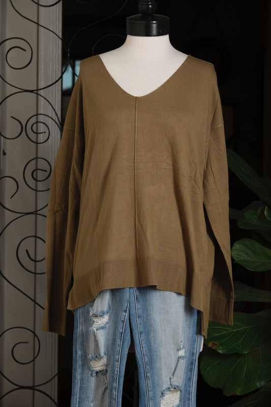 Easy Sweater in Olive