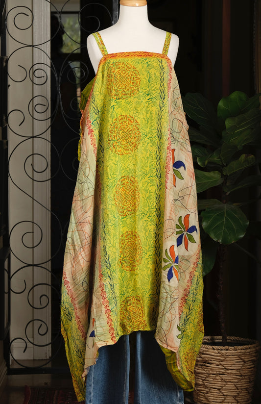 Shine Maxi Dress in Pinwheel Flower
