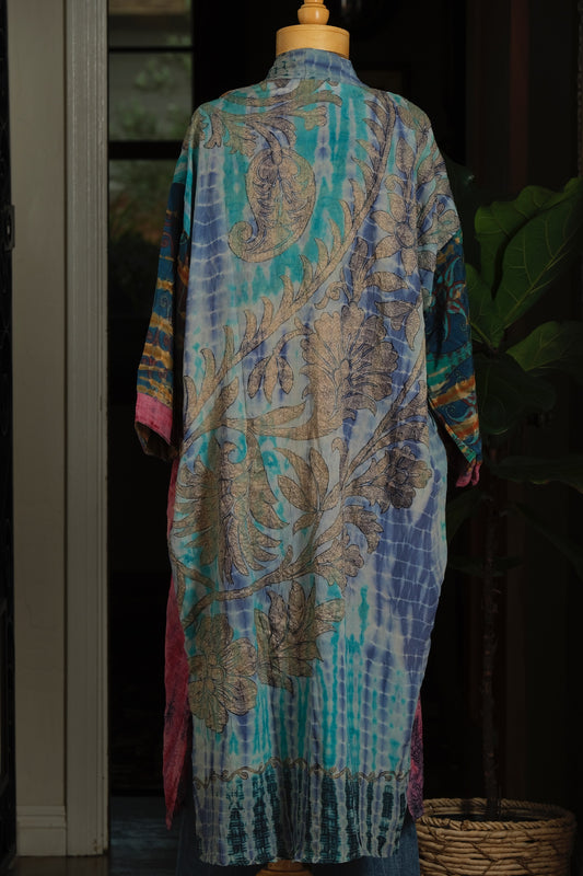 Smoke Duster in Golden Lotus