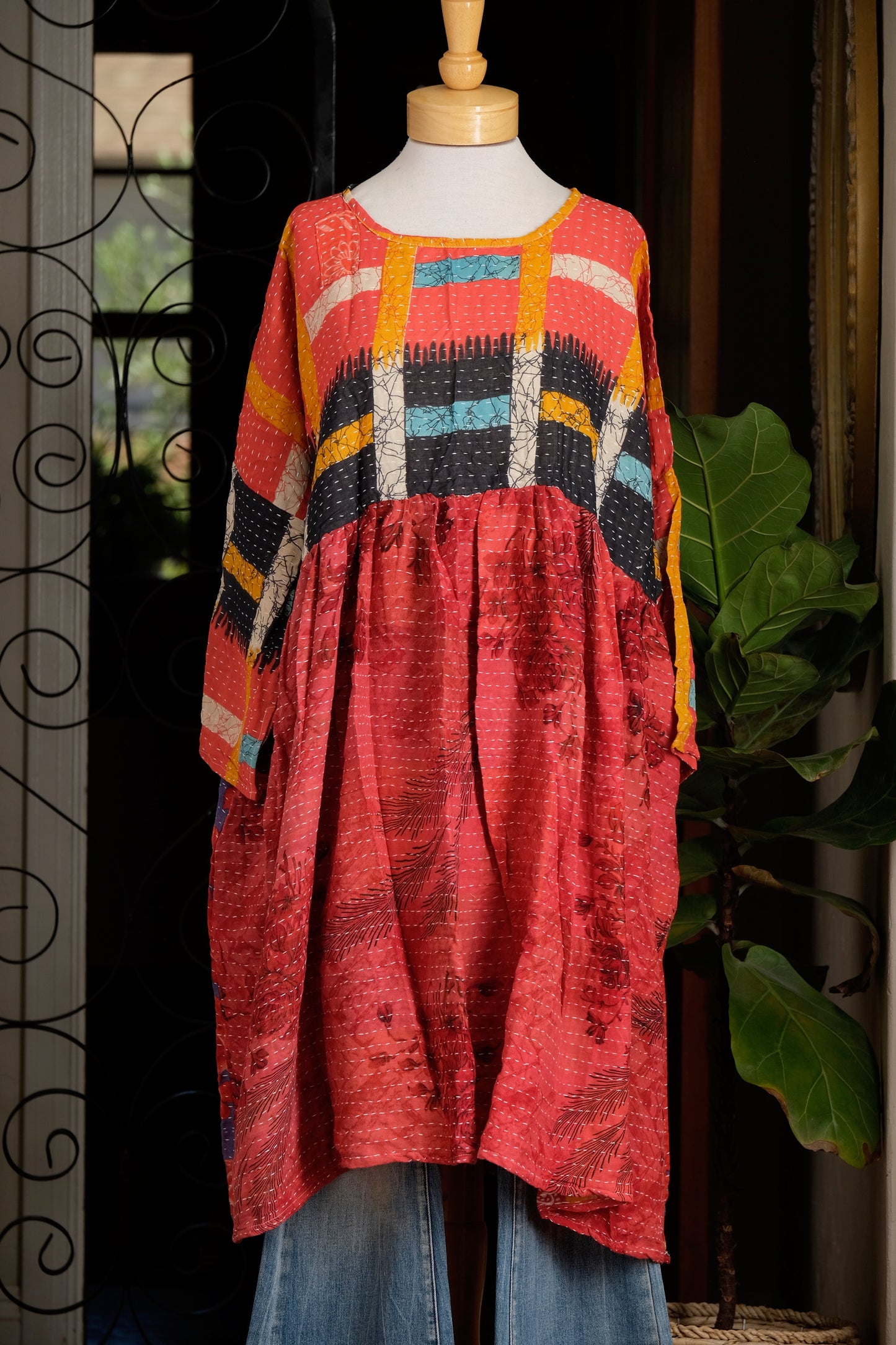 Midi Dress in Modern Love