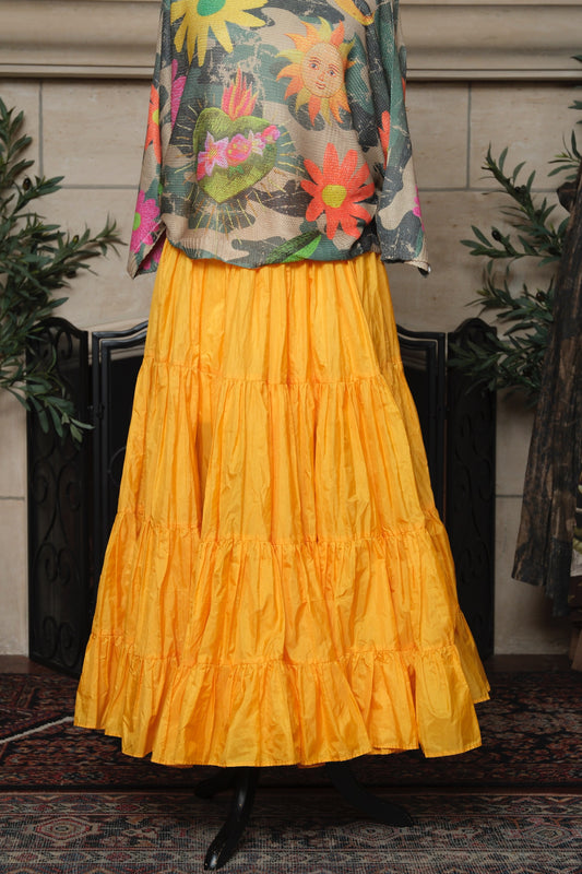 Gypsy Skirt in Marigold