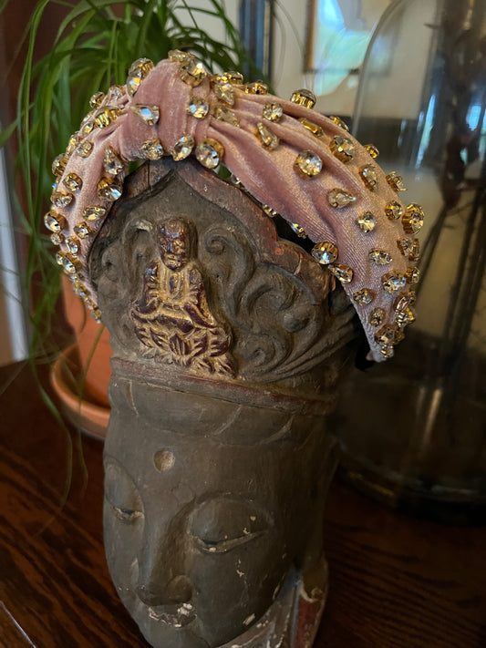 Zelda Headband in Blush