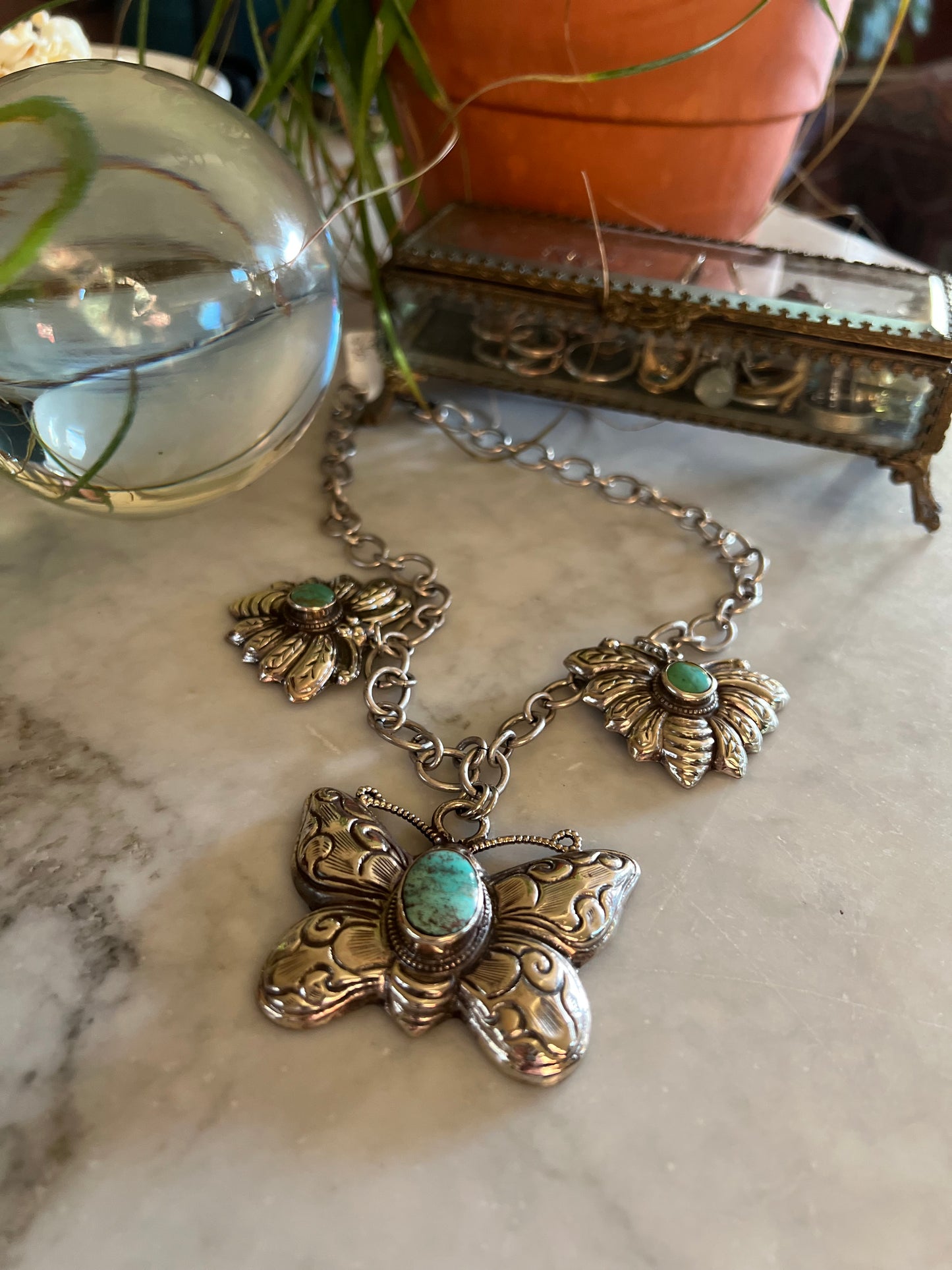 Charming Butterfly necklace 836