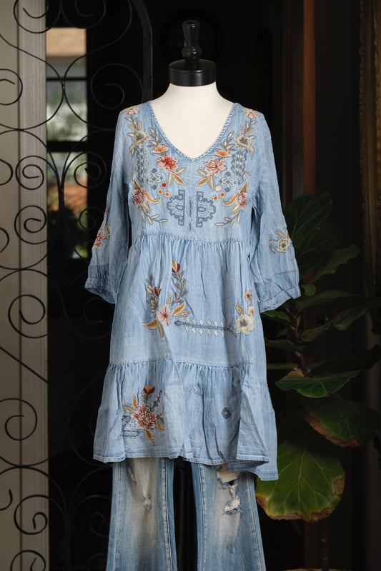 Silver Girl Dress