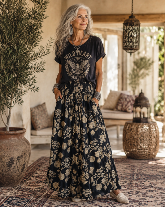 Midnight Botanic Pant