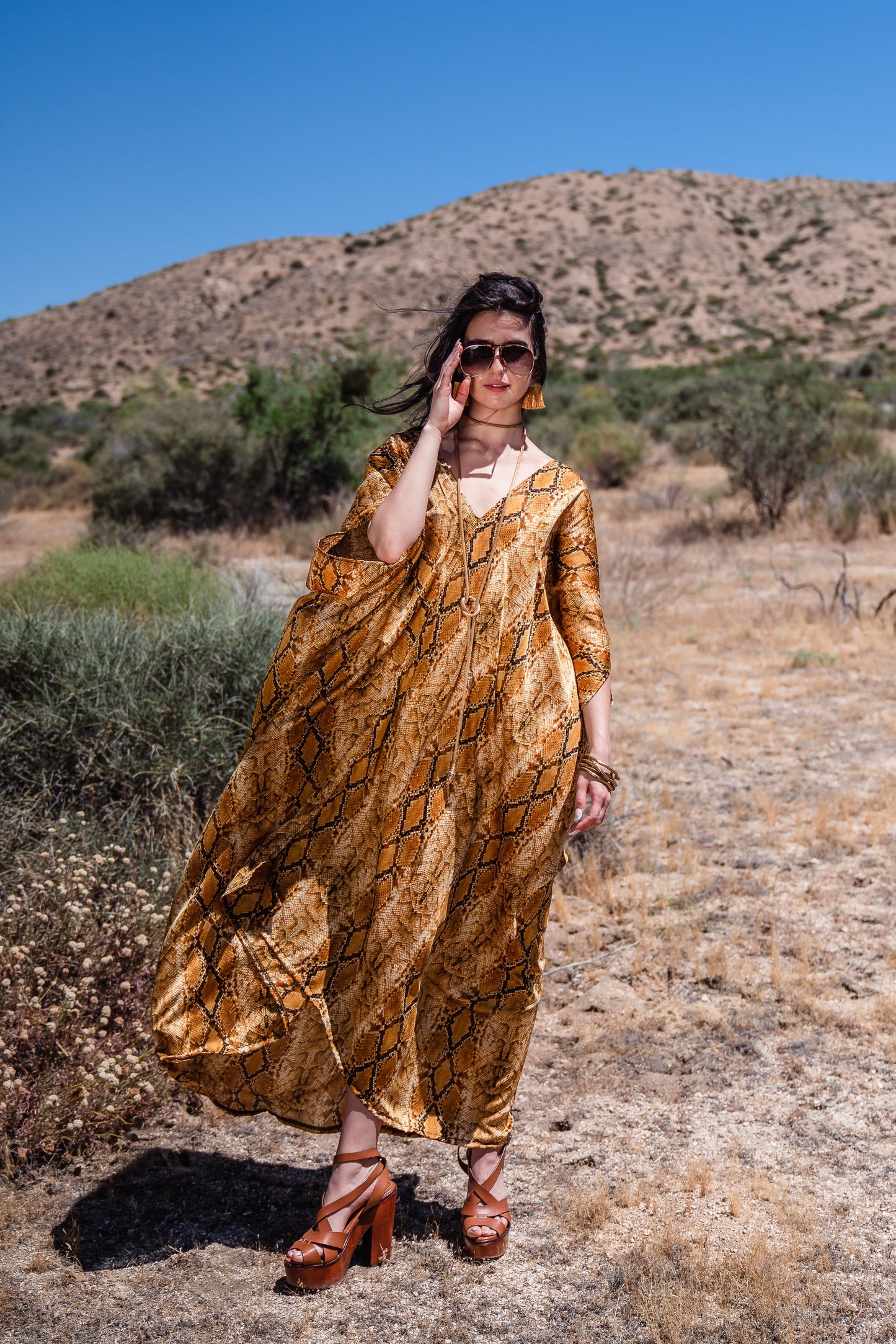 Viper Caftan by Jennafer Grace