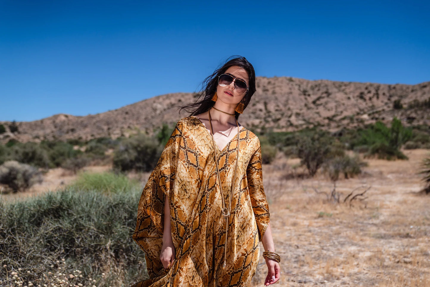 Viper Caftan by Jennafer Grace