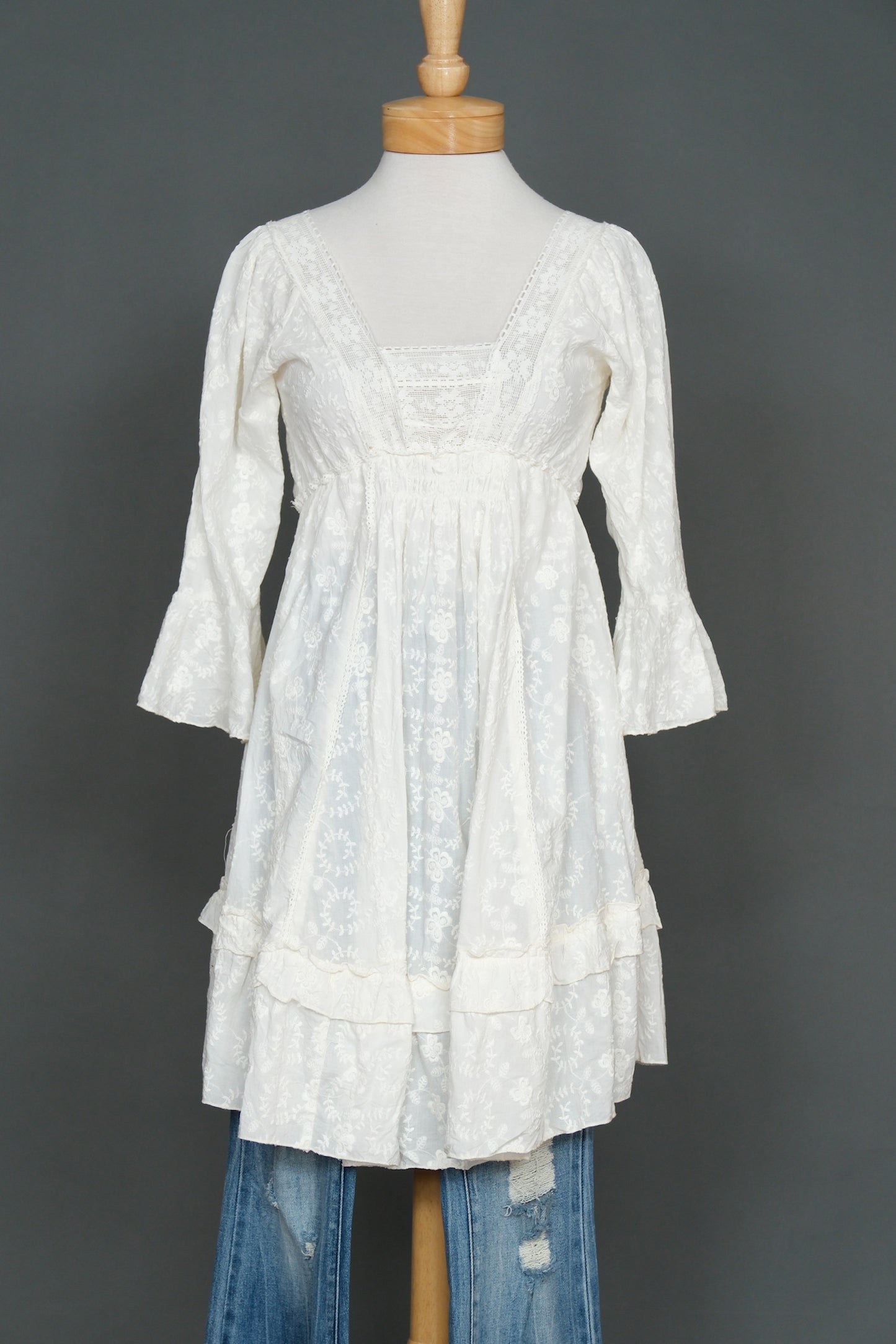 Love Lace Tunic in Ivory