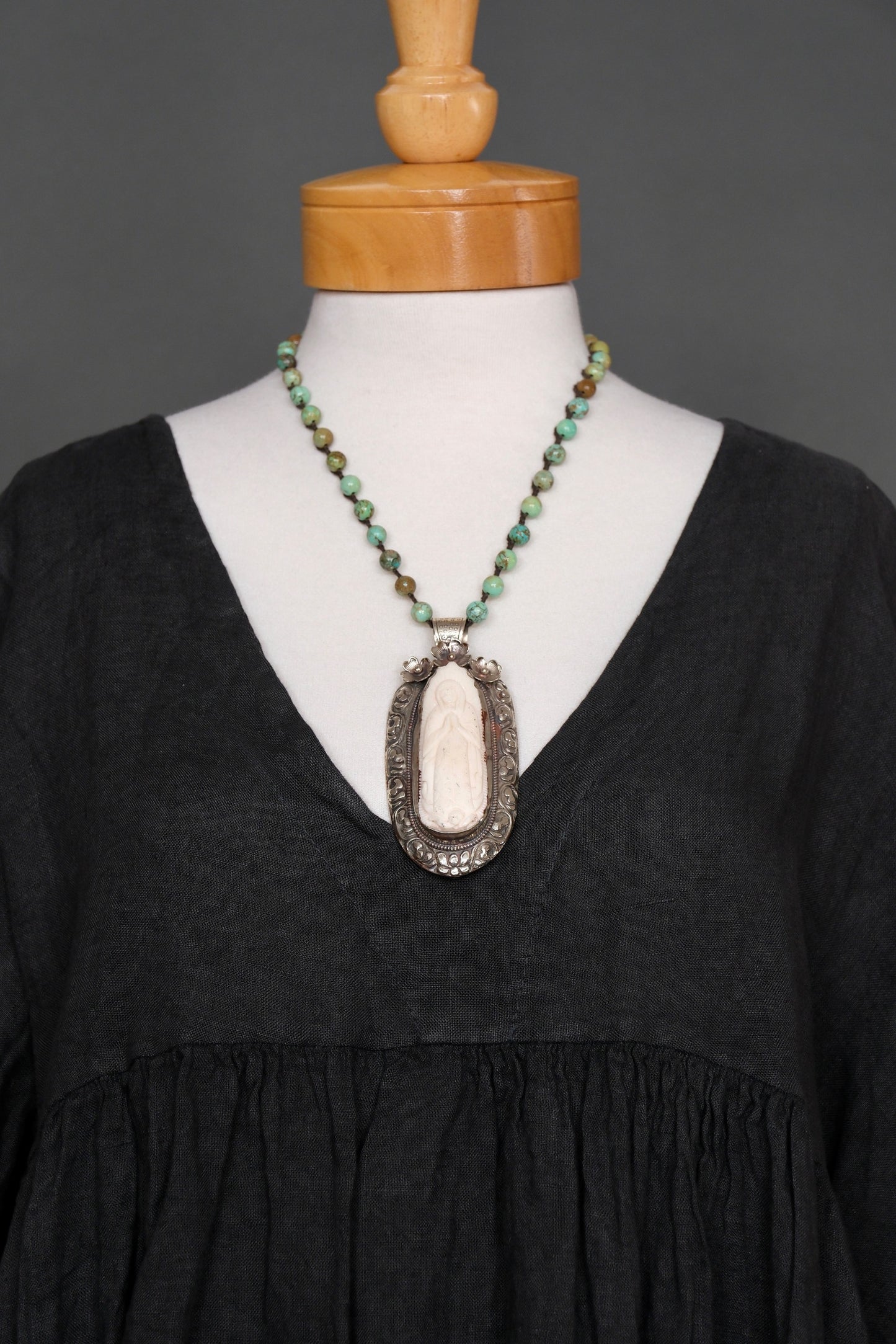 Guadalupe Large Pendant Necklace #104