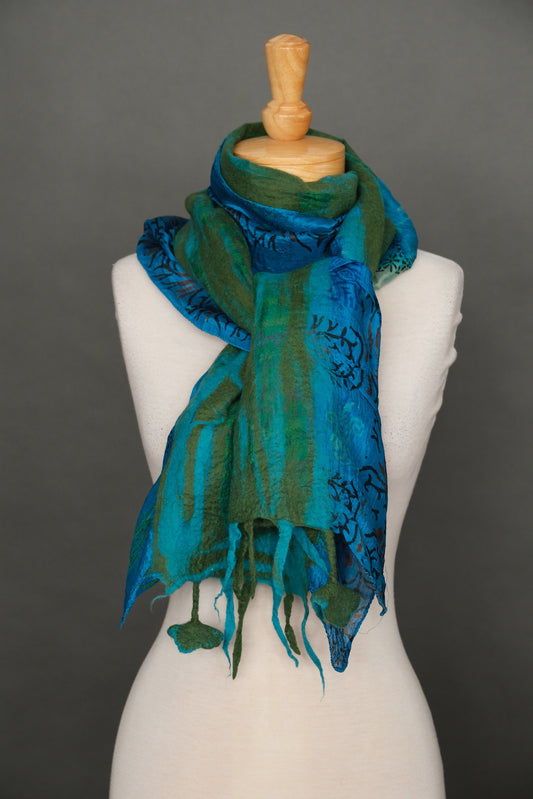 Lotus Scarf in Under The Sea