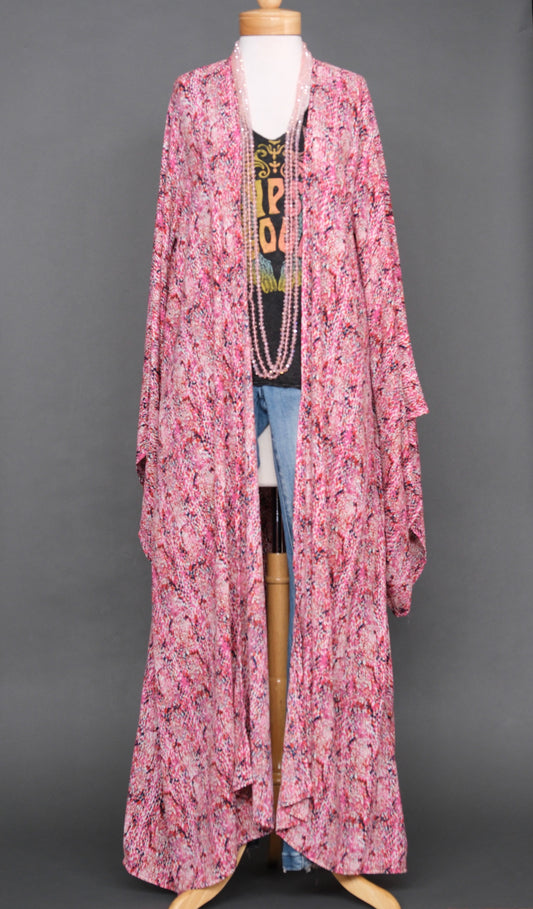 Rosey Snake Kimono by Jennafer Grace