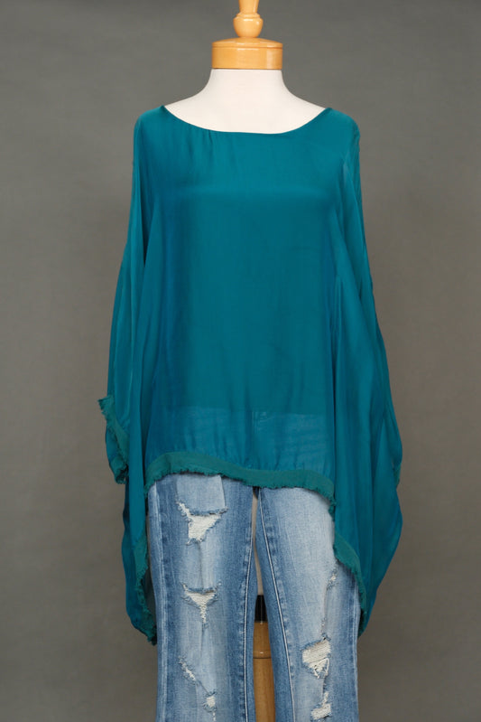 Silky Top in Teal