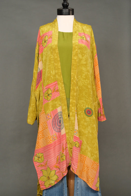 Silky Duster in Spring Chartreuse