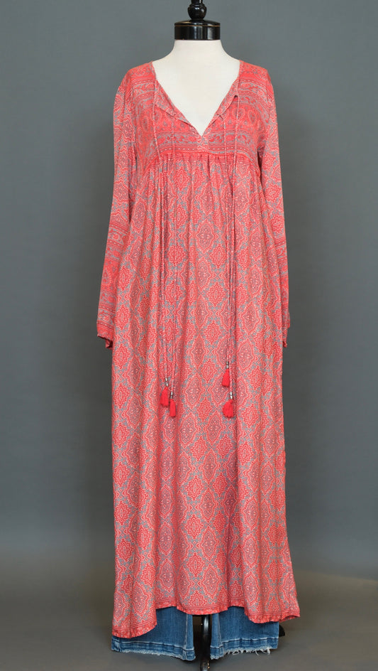 The Valerie Dress in Coral