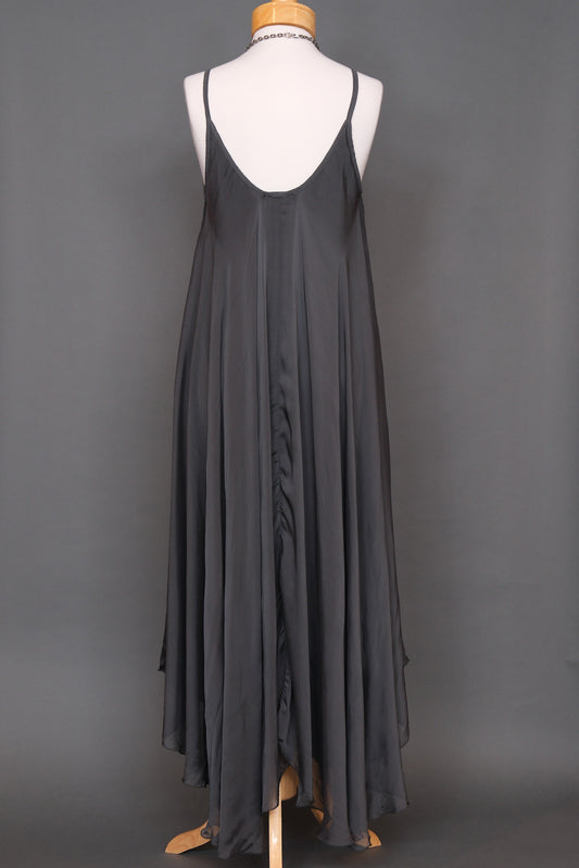 Go With The Flow Dress in Charcoal