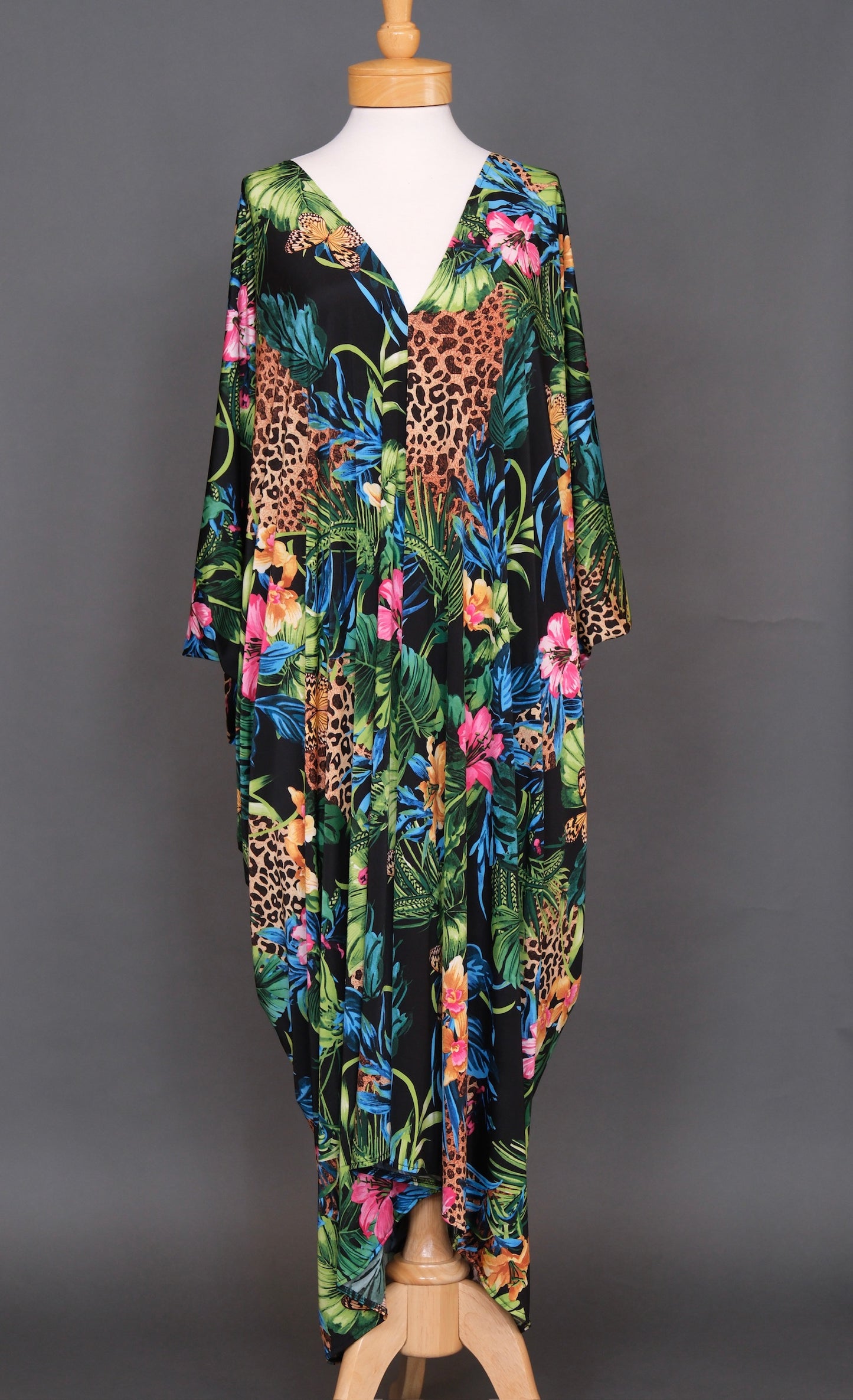 Tropical Hibiscus Caftan by Jennafer Grace