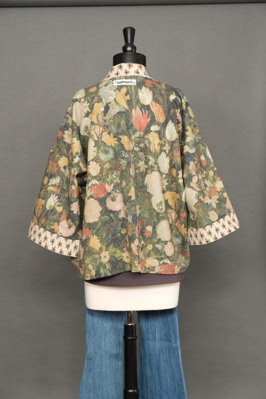 Dream in Flowers Luxe Sweatshirt Jacket