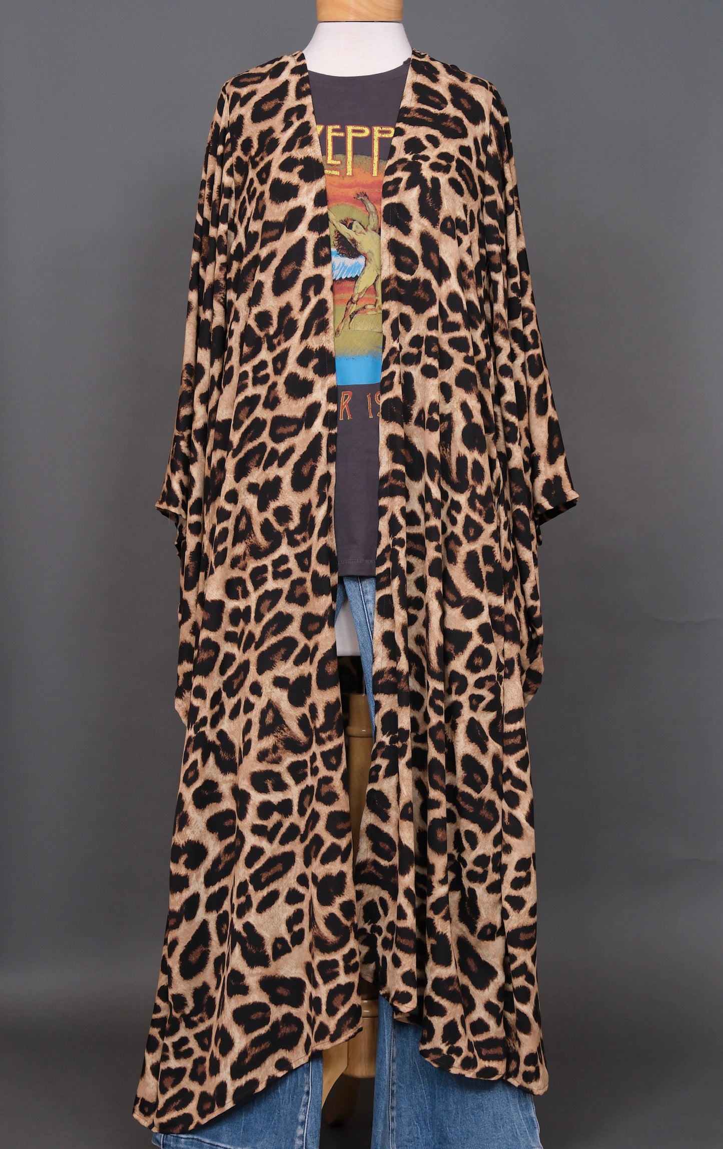 Leopard King Kimono by Jennafer Grace