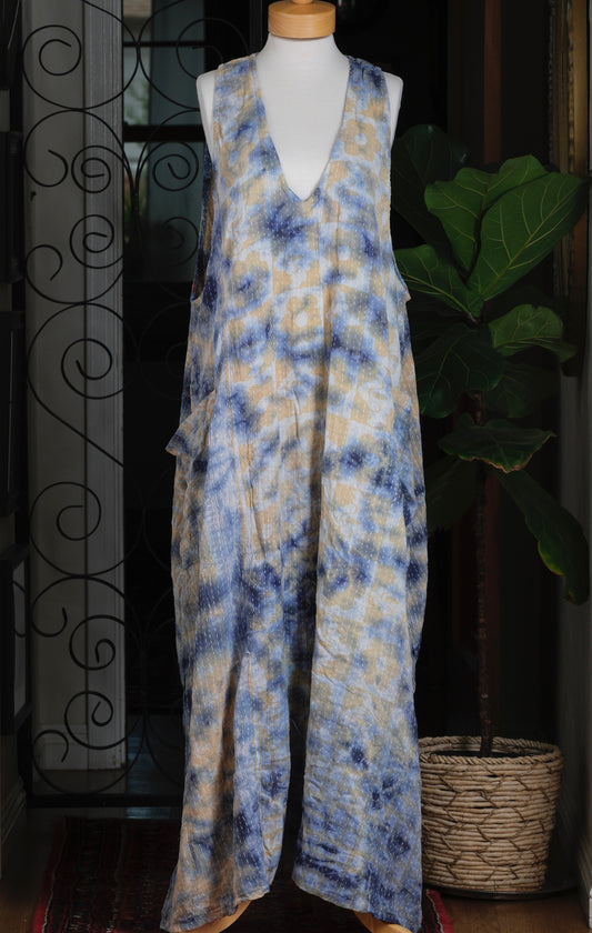 
vneck

tie dye

sleeveless

pockets

long

harmony dress in lake

Dress

Cotton

blue

100% cotton