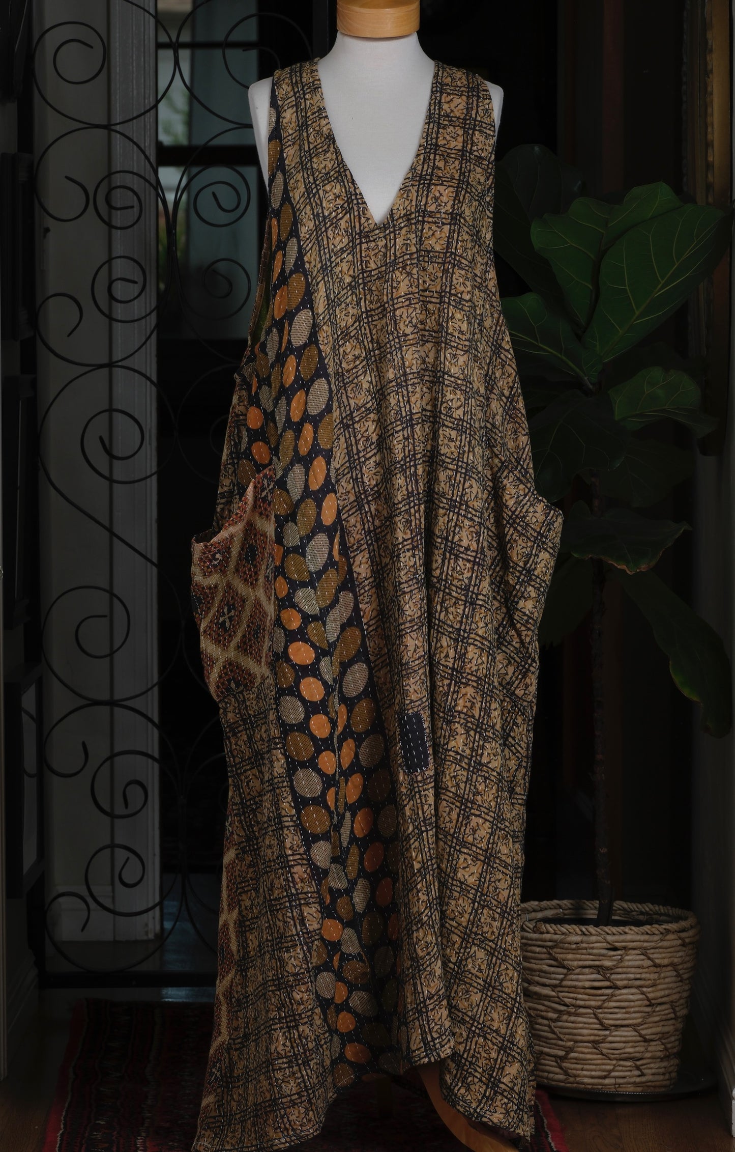 Harmony Dress in Polkadot Tribe