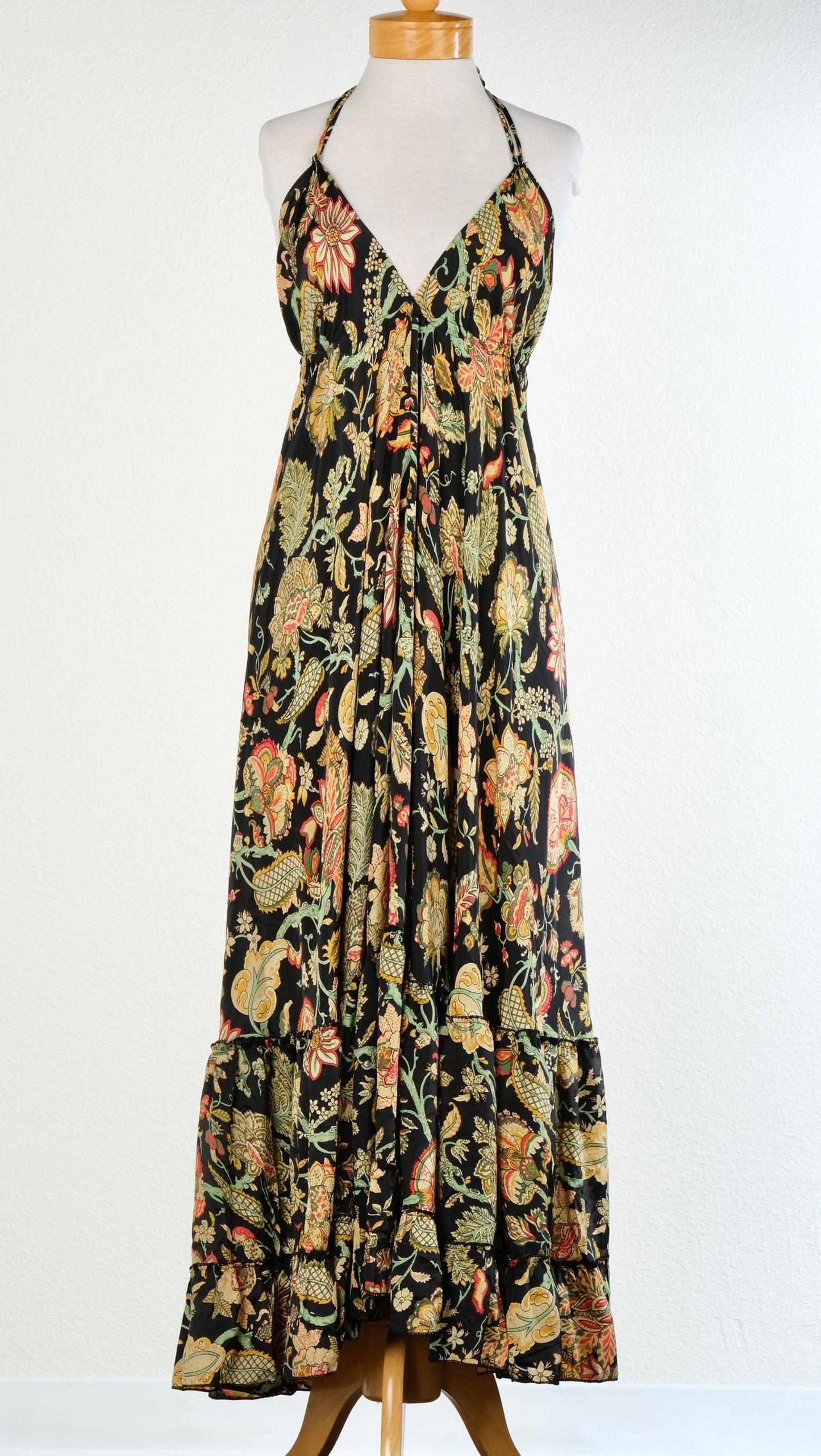 Halter Dress in Pirate Floral