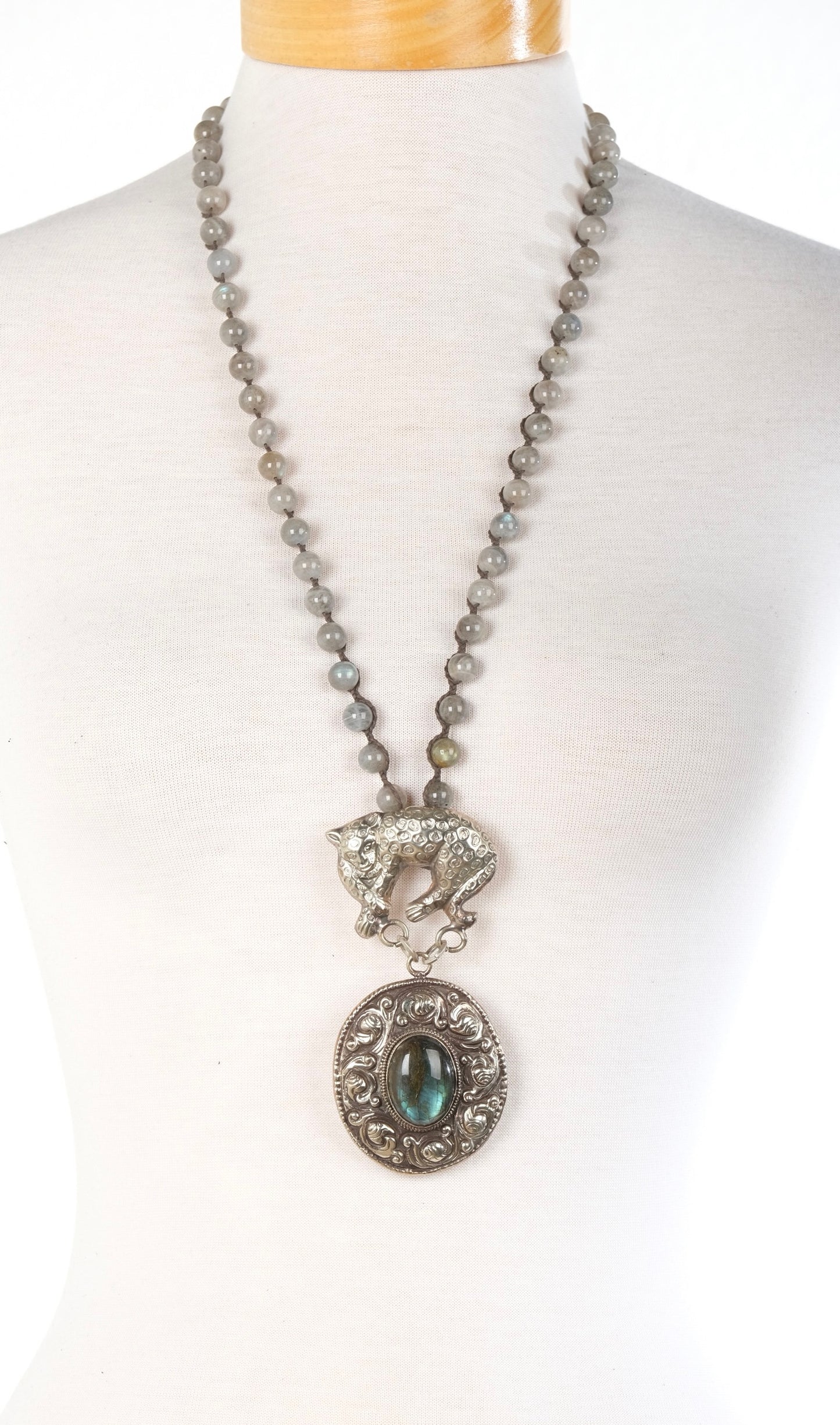 Leopard Labradorite Necklace