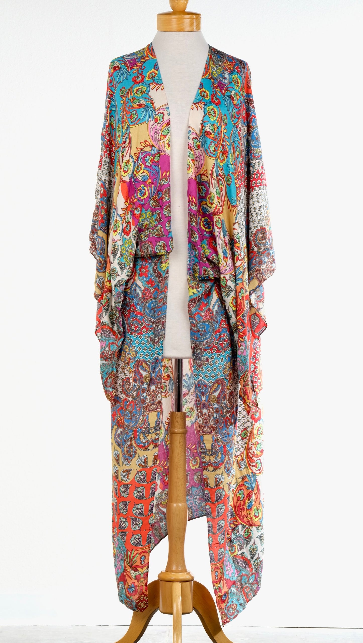 Barcelona Bird Kimono Topper